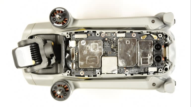 Teardown of DJI drone reveals secrets of its competitive pricing