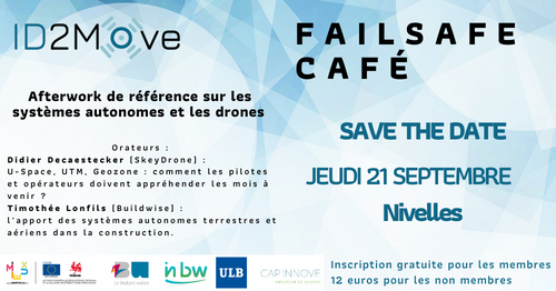 FAILSAFE CAFÉ – L’afterwork sur les drones et les systèmes autonomes