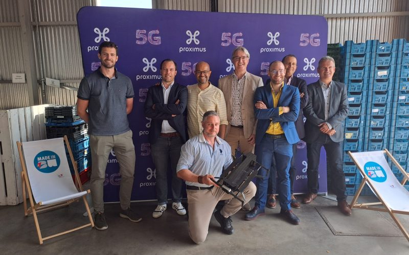 Projet Proximus et ID2Move : la 5G et la gestion de stock par drones