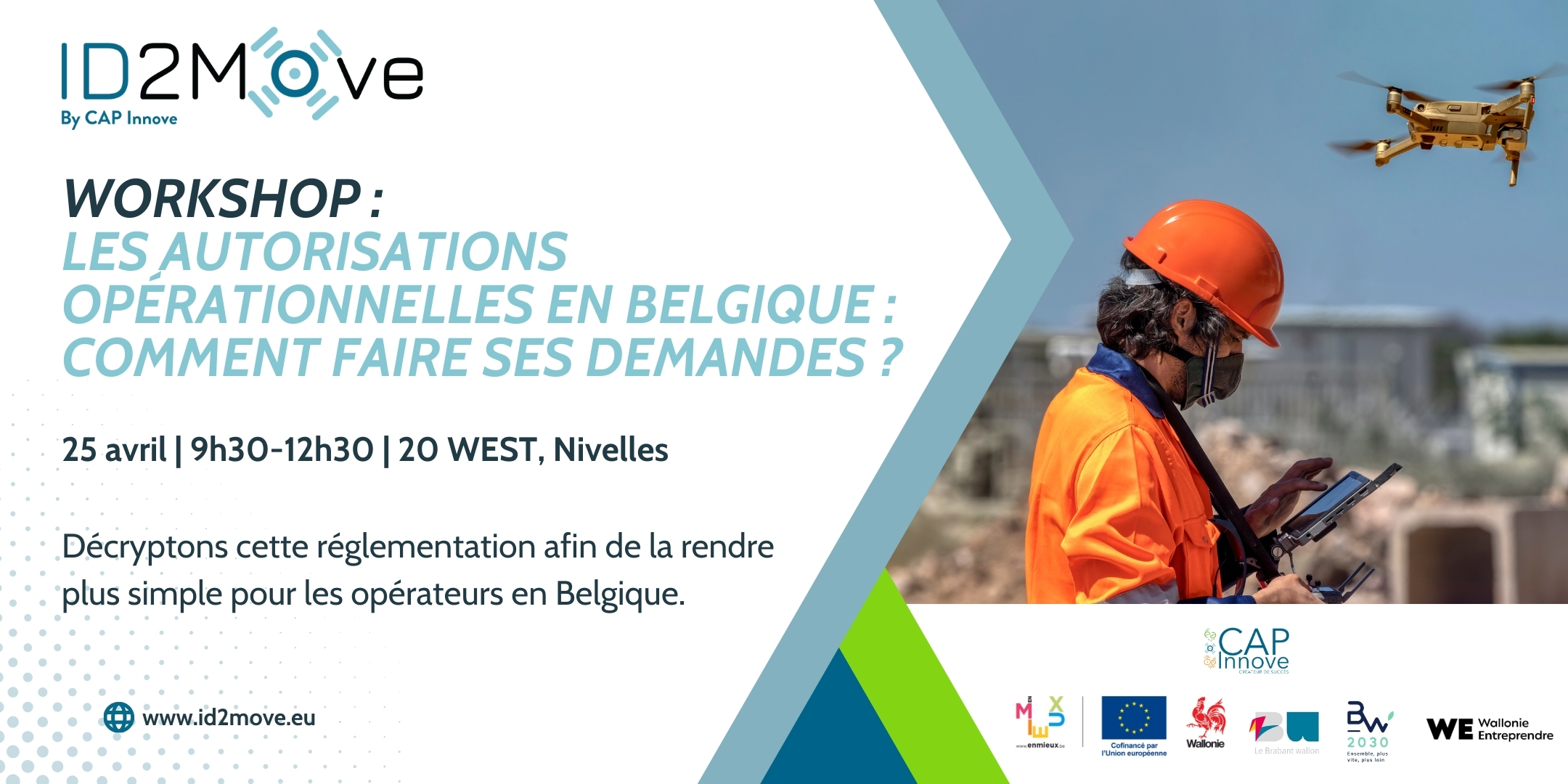 Workshop : Les autorisations opérationnelles en Belgique : comment faire ses demandes ?